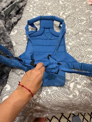 Mochila portabebés Chicco azul