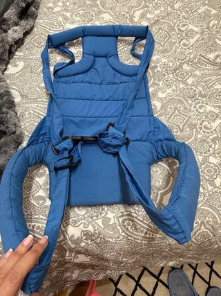 Mochila portabebés Chicco azul