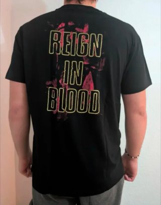 CAMISETA NEGRA - SLAYER - TALLA XL y más...