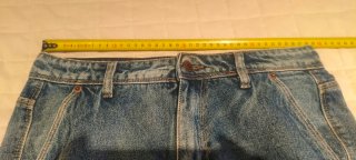Pantalón vaquero cargo Zara Man azul