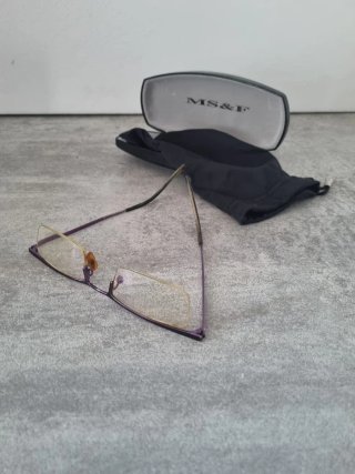 Gafas MS&F Morado/Amarillo con Estuche