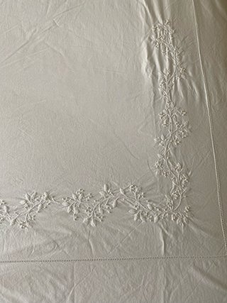 Funda NórdicaZara Home Beige con Bordado