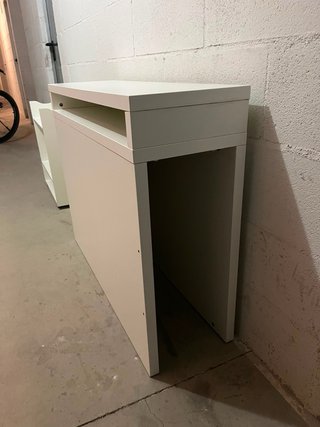 Mueble cabecero de cama ikea blanco y verde