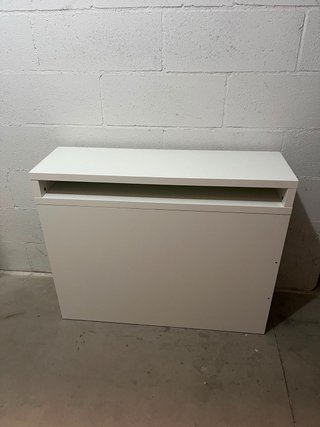 Mueble cabecero de cama ikea blanco y verde