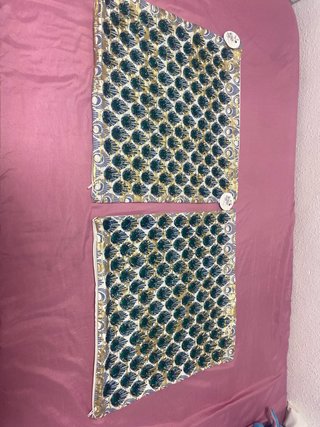 Fundas cojín decorativas oro y verde