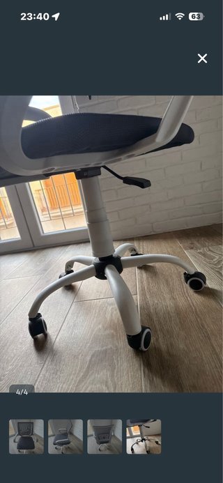 Silla de oficina ergonómica moderna