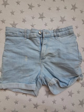 Lote shorts vaqueros niña