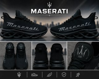 Zapatillas Maserati Negras
