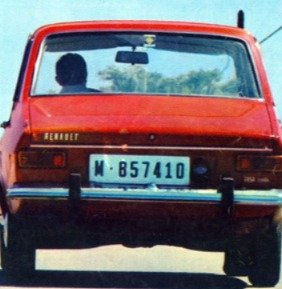 Anagrama Renault 12 Maletero