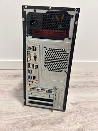 Ordenador NOX Negro para Trabajo/Ofimática