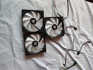3 Ventiladores Nforte 120mm ARGB/RGB