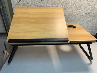 Bandeja para cama madera