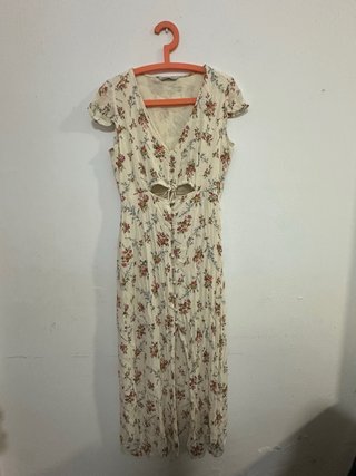Vestido largo floral