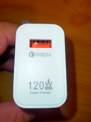 Cargador Rápido movil Potente + Cable USB C 10 Amp