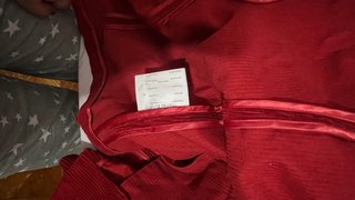 Americana de pana roja original Thomas Burberry
