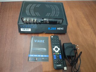 Receptor Satélite VIARK Combo HD H.265 HEVC