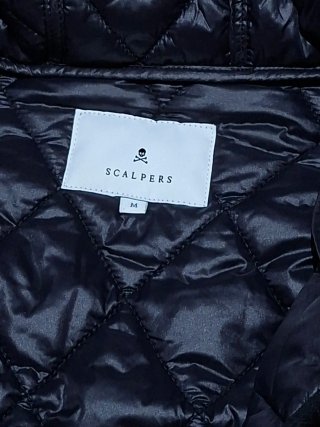 Abrigo acolchado Scalpers negro mujer