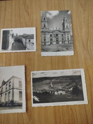 Lote 7 Postales Antiguas Lugo Años 50