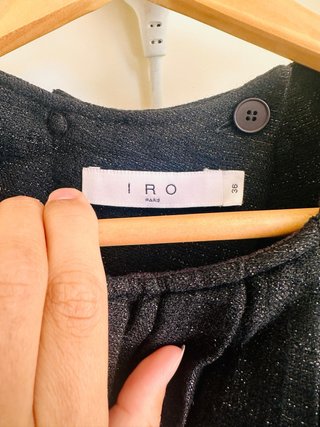 Vestido corto IRO Paris negro