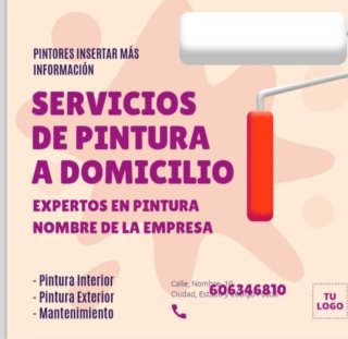 Servicios de Pintura a Domicilio