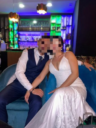 Vestido de Novia Blanco Sirena