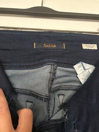 Pantalón Salsa Mujer Azul