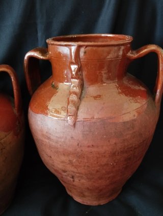 Set di 2 Vasi in Terracotta