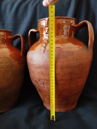 Set di 2 Vasi in Terracotta