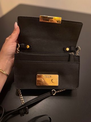 Bolso Michael Kors Negro y Dorado