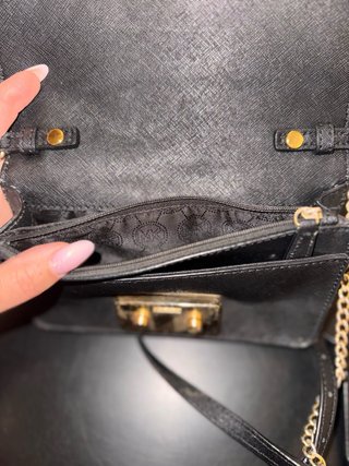 Bolso Michael Kors Negro y Dorado