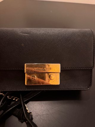 Bolso Michael Kors Negro y Dorado