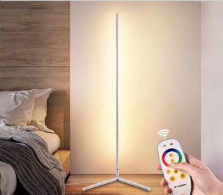 Lampada da terra LED angolare dimmerabile