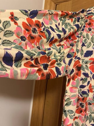 Vestido WOMAN Corte Inglés estampado flores T L