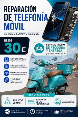 Reparación de teléfonos y tablets
