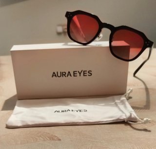 Occhiali da sole AURA EYES geometrici