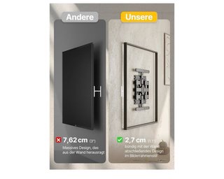 Soporte Pared TV MONTEK 43-90 Ultrafino