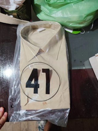 Camisa Militar Caqui Talla 41