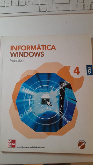 Libro informática Windows 4o ESO. Sin CD