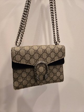 Borsa Gucci Dionysus Beige e Nero