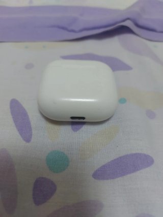 Estuche de carga AirPods Apple blanco