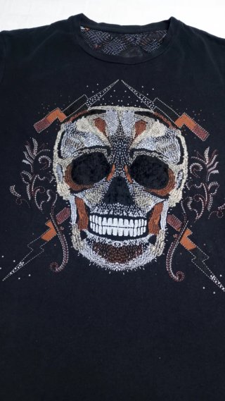 Camiseta Calavera Negra