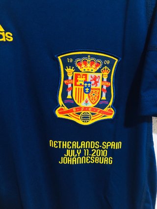 Camiseta Ramos España talla S 2010