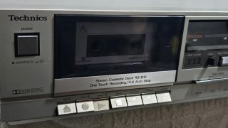 Platina Cassette Technics RS-B10 Plata