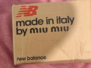 Zapatillas New Balance x Miu Miu