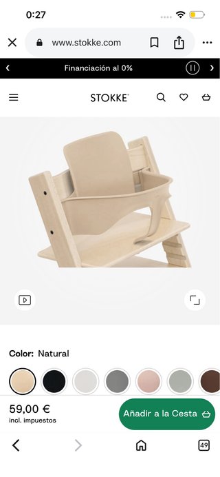 Stokke baby set