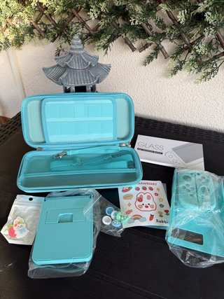 Funda y Accesorios Nintendo Switch Azul