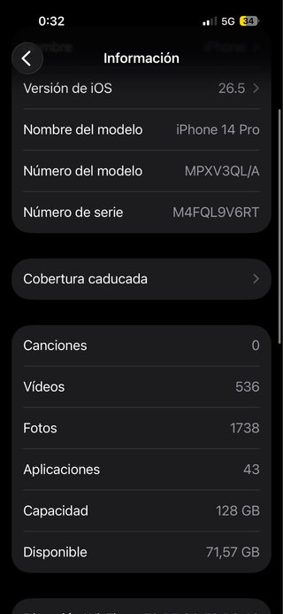 iPhone 14 Pro 128GB Space Gray