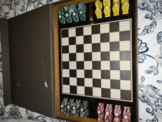 Juego Chaturanga 4 jugadores + Libros