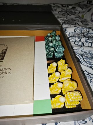 Juego Chaturanga 4 jugadores + Libros