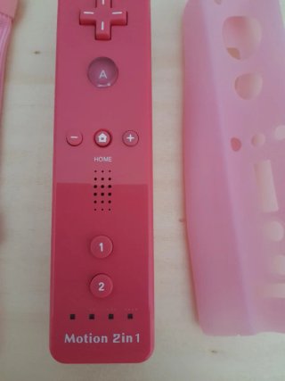 NUEVO. Controller Wii Motion+Nunchuk COLOR ROSA